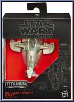 Slave I from Star Wars - Black Series - Titanium - Vehicles manufactured by Hasbro [Front]