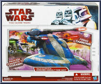 Trade Federation Armored Assault Tank (AAT) from Star Wars - Clone Wars (2008) - Vehicles manufactured by Hasbro [Front]