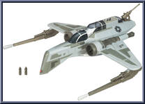ARC-170 Fighter from Star Wars - Clone Wars (2008) - Vehicles manufactured by Hasbro [Loose]