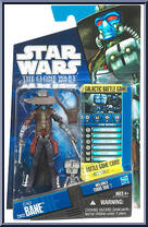 Cad Bane (with TODO 360) from Star Wars - Clone Wars (2008) - Battle Game Cards manufactured by Hasbro [Front]
