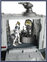 Clone Turbo Tank (with Tank Gunner) from Star Wars - Clone Wars (2008) - Vehicles manufactured by Hasbro [Loose]