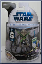 General Grievous from Star Wars - Clone Wars (2008) - White / Blue Cards manufactured by Hasbro [Front]