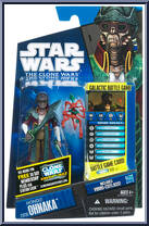 Hondo Ohnaka from Star Wars - Clone Wars (2008) - Battle Game Cards manufactured by Hasbro [Front]