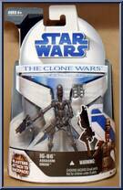 IG-86 Assassin Droid from Star Wars - Clone Wars (2008) - White / Blue Cards manufactured by Hasbro [Front]