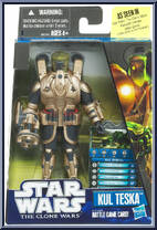 Kul Teska from Star Wars - Clone Wars (2008) - Exclusives manufactured by Hasbro [Front]