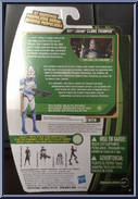 501st Legion Clone Trooper from Star Wars - Clone Wars (2012) - Yoda Package manufactured by Hasbro [Back]