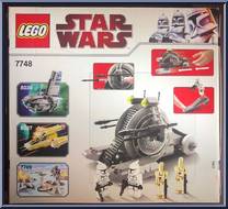 Corporate Alliance Tank Droid from Star Wars - Clone Wars - Basic Series manufactured by Lego [Back]