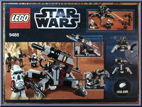 Elite Clone Trooper & Commando Droid Battle Pack from Star Wars - Clone Wars - Basic Series manufactured by Lego [Back]