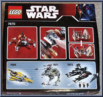 Hailfire Droid and Spider Droid from Star Wars - Clone Wars - Basic Series manufactured by Lego [Back]
