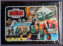 Action Figure Collector's Case (Yoda on Right) from Star Wars - Empire Strikes Back - Accessories manufactured by Kenner [Front]