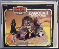 Dagobah Action Playset from Star Wars - Empire Strikes Back - Playsets manufactured by Kenner [Back]