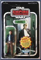 Han Solo (Bespin Outfit) from Star Wars - Empire Strikes Back - Basic Series manufactured by Kenner [Front]