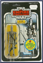 IG-88 (Bounty Hunter) from Star Wars - Empire Strikes Back - Basic Series manufactured by Kenner [Front]