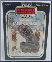 Radar Laser Cannon from Star Wars - Empire Strikes Back - Accessories manufactured by Kenner [Front]