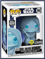 Obi-Wan Kenobi (Glows in the Dark) from Star Wars - Empire Strikes Back - Pop! Vinyl Figures manufactured by Funko [Front]