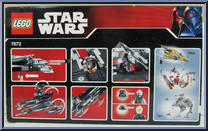 Rogue Shadow from Star Wars - Expanded Universe - Basic Series manufactured by Lego [Back]