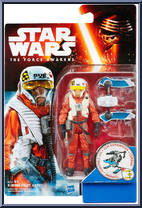 X-Wing Pilot Asty from Star Wars - Force Awakens - Basic Series manufactured by Hasbro [Front]