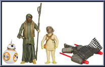 BB-8 / Unkar's Thug / Jakku Scavenger from Star Wars - Force Awakens - Multi-Packs manufactured by Hasbro [Loose]
