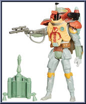 Boba Fett from Star Wars - Force Awakens - Armor Up manufactured by Hasbro [Loose]