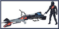 Elite Speeder Bike (with Stormtrooper) Action Figure