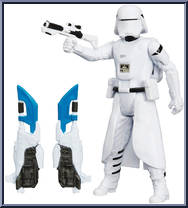 First Order Snowtrooper from Star Wars - Force Awakens - Basic Series manufactured by Hasbro [Loose]