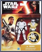 Finn (FN-2187) from Star Wars - Force Awakens - Armor Up manufactured by Hasbro [Front]