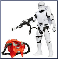 First Order Flametrooper from Star Wars - Force Awakens - Armor Up manufactured by Hasbro [Loose]