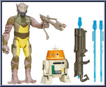 Garazeb Orrelios / C1-10P “Chopper" (Forest Mission) from Star Wars - Force Awakens - Multi-Packs manufactured by Hasbro [Loose]