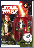 Han Solo from Star Wars - Force Awakens - Basic Series manufactured by Hasbro [Front]