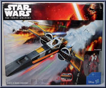 Poe's X-Wing Fighter (with Poe Dameron) from Star Wars - Force Awakens - Vehicles manufactured by Hasbro [Front]