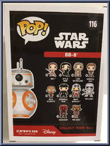 BB-8 from Star Wars - Force Awakens - Pop! Vinyl Figures manufactured by Funko [Back]