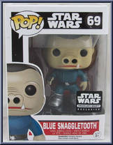 Blue Snaggletooth from Star Wars - Force Awakens - Pop! Vinyl Figures manufactured by Funko [Front]