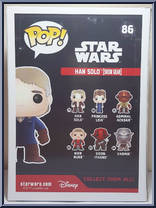 Han Solo (Snow Gear) from Star Wars - Force Awakens - Pop! Vinyl Figures manufactured by Funko [Back]