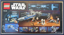 Resistance X-Wing Fighter from Star Wars - Force Awakens - Basic Series manufactured by Lego [Back]
