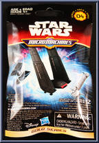 Tie Fighter (Blue) from Star Wars - Force Awakens - Micro Machines - Blind Bags - Wave 4 manufactured by Hasbro [Front]