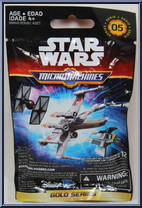 Tie Fighter (White) from Star Wars - Force Awakens - Micro Machines - Blind Bags - Wave 5 manufactured by Hasbro [Front]