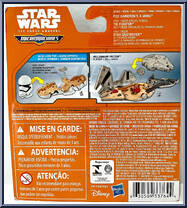 First Order Attacks from Star Wars - Force Awakens - Micro Machines - Vehicles manufactured by Hasbro [Back]