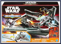 Star Destroyer from Star Wars - Force Awakens - Micro Machines - Playsets manufactured by Hasbro [Front]