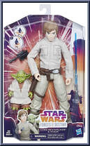Luke Skywalker / Yoda from Star Wars - Forces of Destiny - Basic Series manufactured by Hasbro [Front]