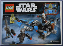 Bounty Hunter Speeder Bike Battle Pack from Star Wars - Freemaker Adventures - Basic Series manufactured by Lego [Back]