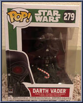 Darth Vader (with Candy Cane) from Star Wars - Pop! Vinyl Figures manufactured by Funko [Front]