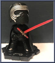 Kylo Ren with Helmet (The Last Jedi) from Star Wars - Mystery Minis manufactured by Funko [Loose]