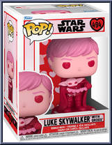 Luke Skywalker with Grogu (Valentine's) from Star Wars - Pop! Vinyl Figures manufactured by Funko [Front]