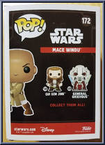 Mace Windu from Star Wars - Pop! Vinyl Figures manufactured by Funko [Back]