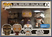 Tarfful / Unhooded Emperor / Utapau Clone Trooper from Star Wars - Pop! Sets manufactured by Funko [Front]