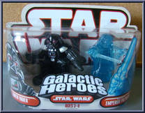 Darth Vader / Holographic Emperor Palpatine from Star Wars - Galactic Heroes - Wave  7 manufactured by Hasbro [Front]