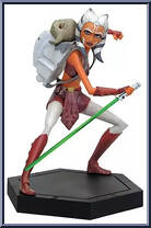 Ahsoka Tano with Rotta (Clone Wars) from Star Wars - Maquettes manufactured by Gentle Giant [Loose]
