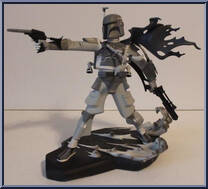 Boba Fett (Black & White) (Animated) Action Figure