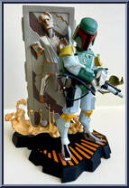 Boba Fett with Han Solo in Carbonite (Animated) Action Figure