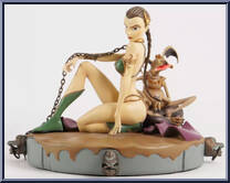 Princess Leia Organa as Jabba''s Slave (Animated) from Star Wars - Maquettes manufactured by Gentle Giant [Loose]